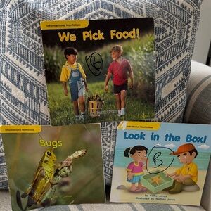 🏖️2/$5🏖️Children's Informational Nonfiction Book Set (3)